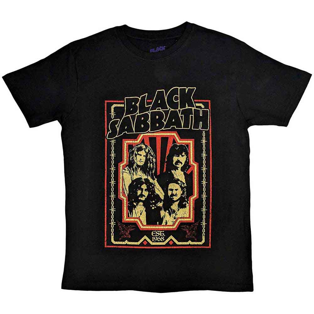 Black Sabbath | Est 1968 - T-Shirt Black