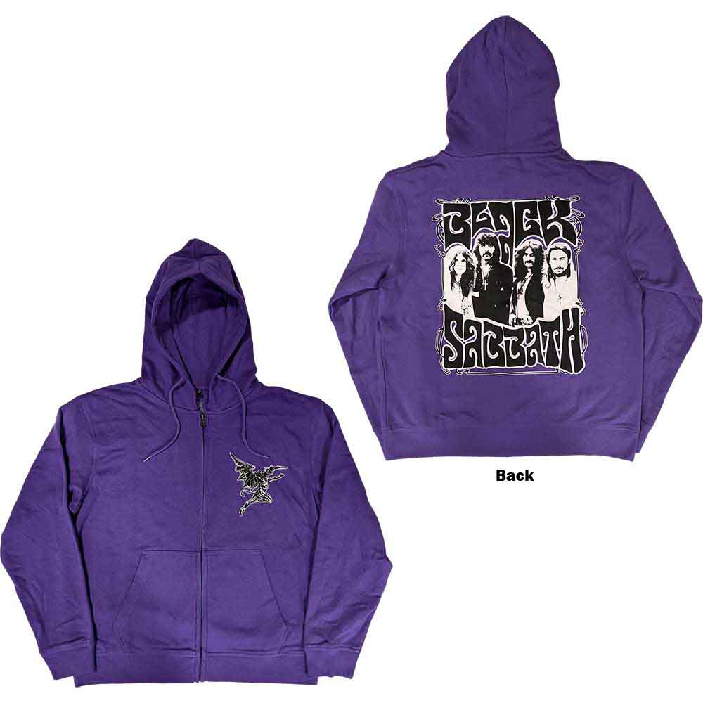 Black Sabbath | Henry Pocket Logo - Sweatshirt Purple