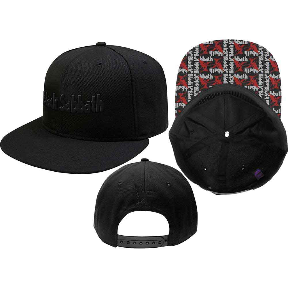 Black Sabbath | Logo & Demon - Hat Black