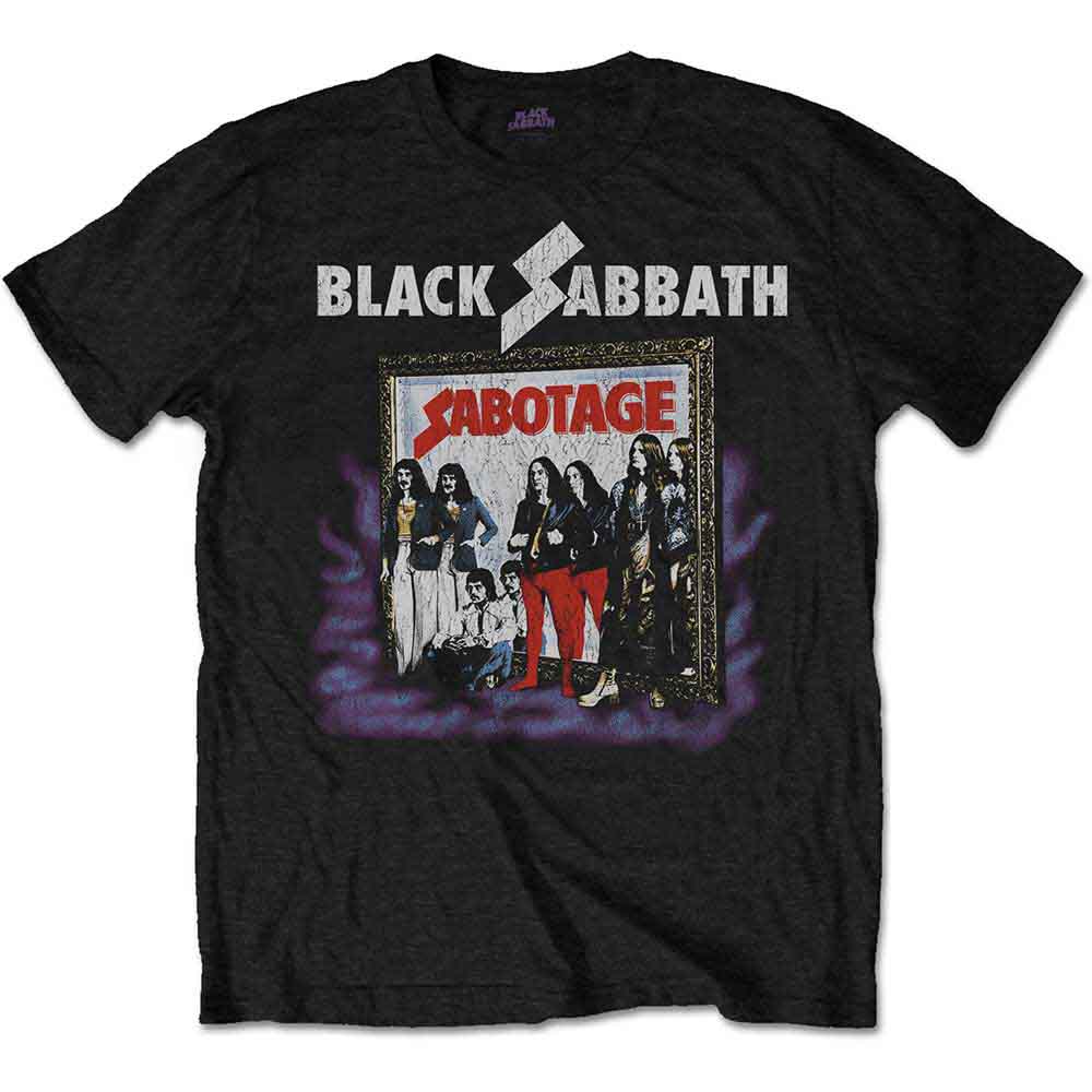 Black Sabbath | Sabotage Vintage - T-Shirt Black