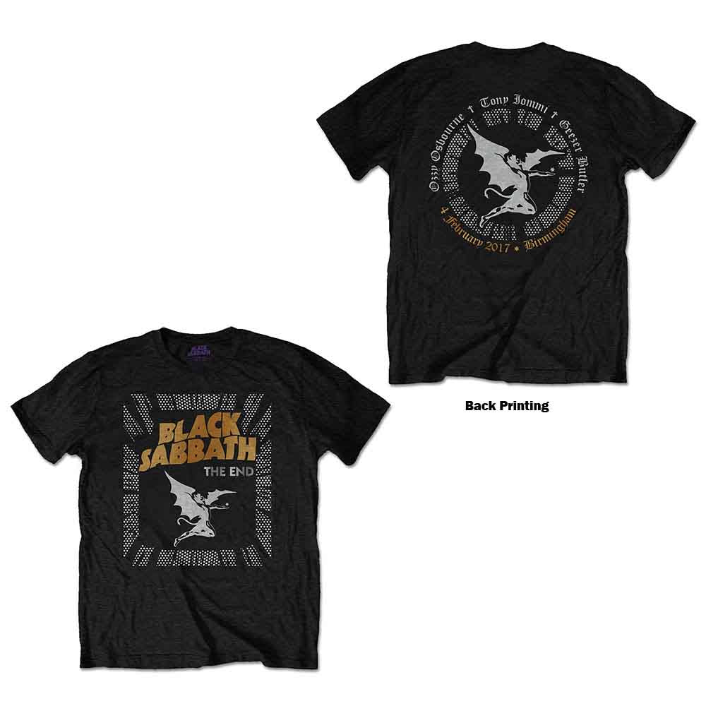 Black Sabbath | The End Demon - T-Shirt Black
