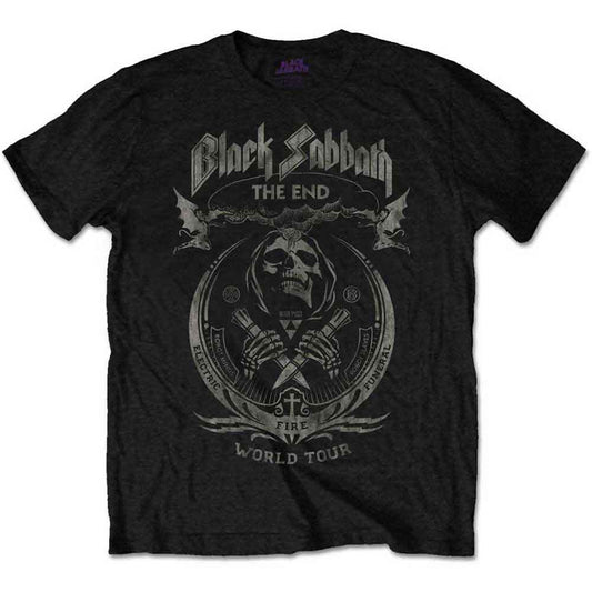 Black Sabbath | The End Mushroom Cloud - T-Shirt Black
