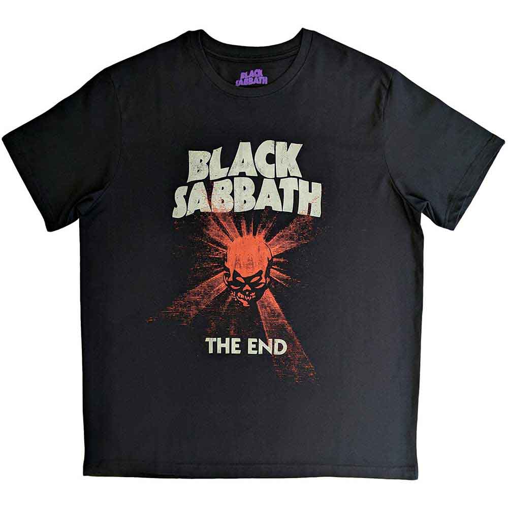 Black Sabbath | The End Skull Shine - T-Shirt Black