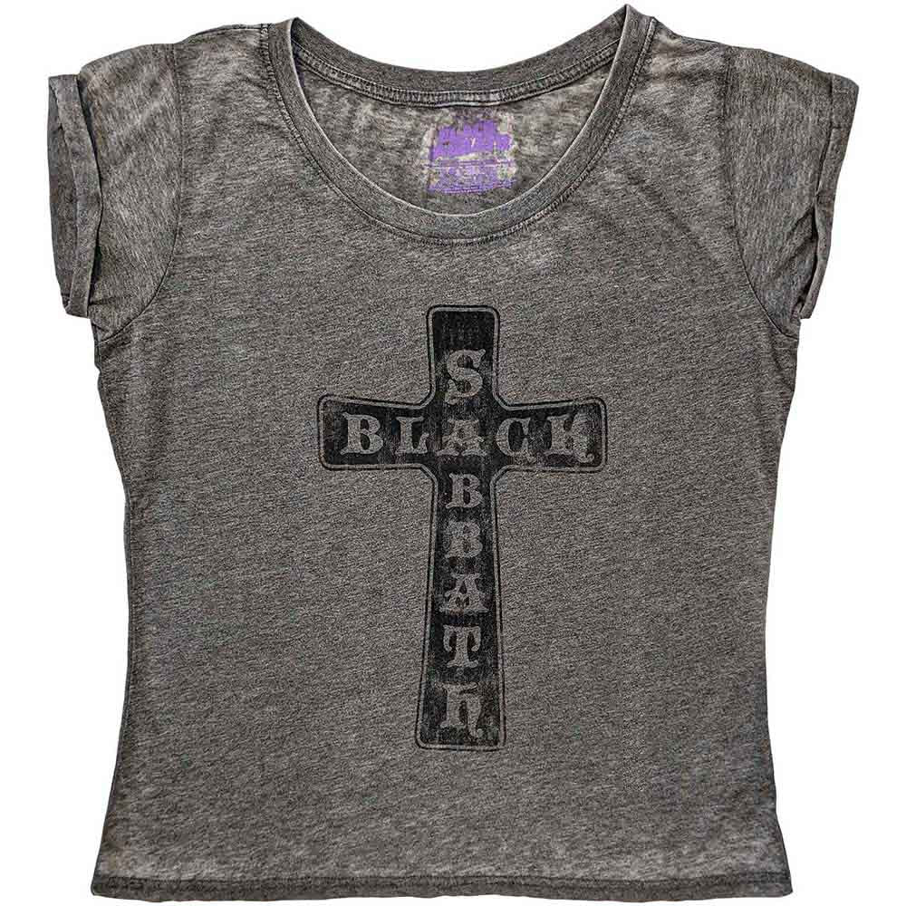 Black Sabbath | Vintage Cross - T-Shirt Grey