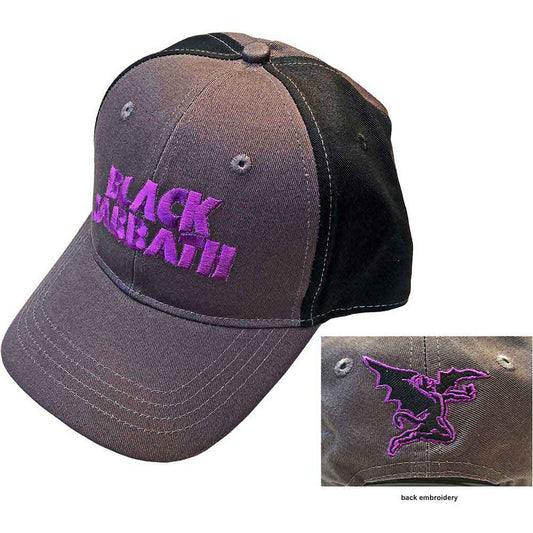 Black Sabbath | Wavy Logo - Hat Black, Grey