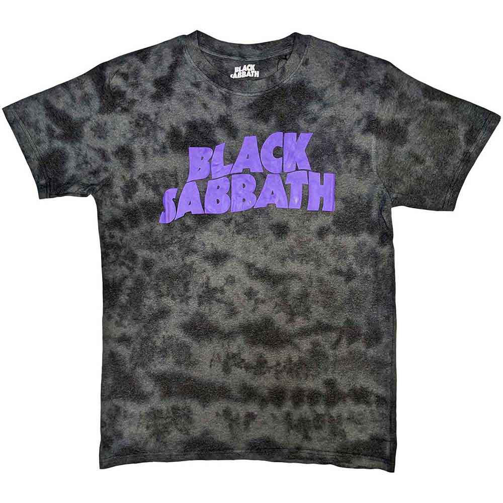 Black Sabbath | Wavy Logo - T-Shirt Black