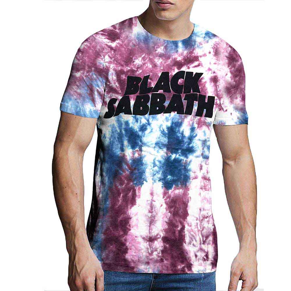 Black Sabbath | Wavy Logo - T-Shirt Blue