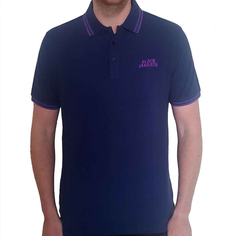 Black Sabbath | Wavy Logo - T-Shirt Blue
