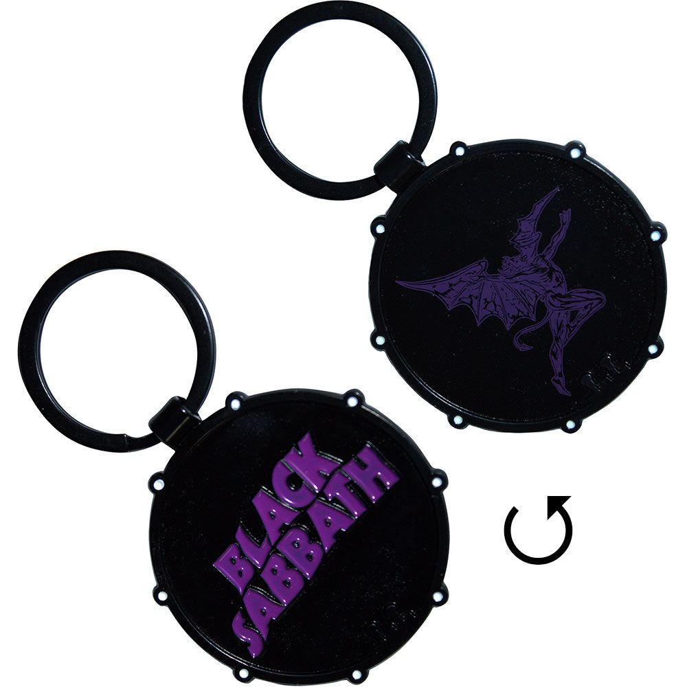 Black Sabbath | Wavy Logo & Daemon Drum -
