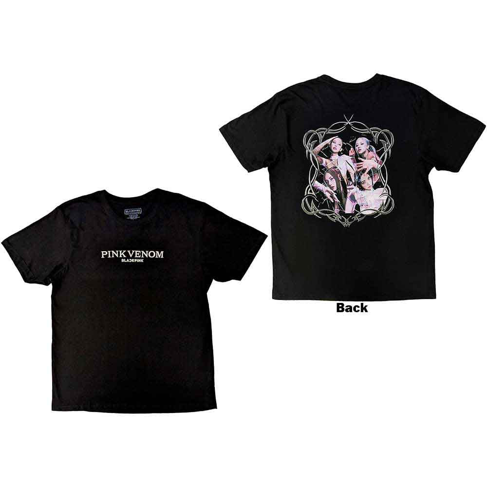 BLACKPINK | Pink Venom - T-Shirt Black