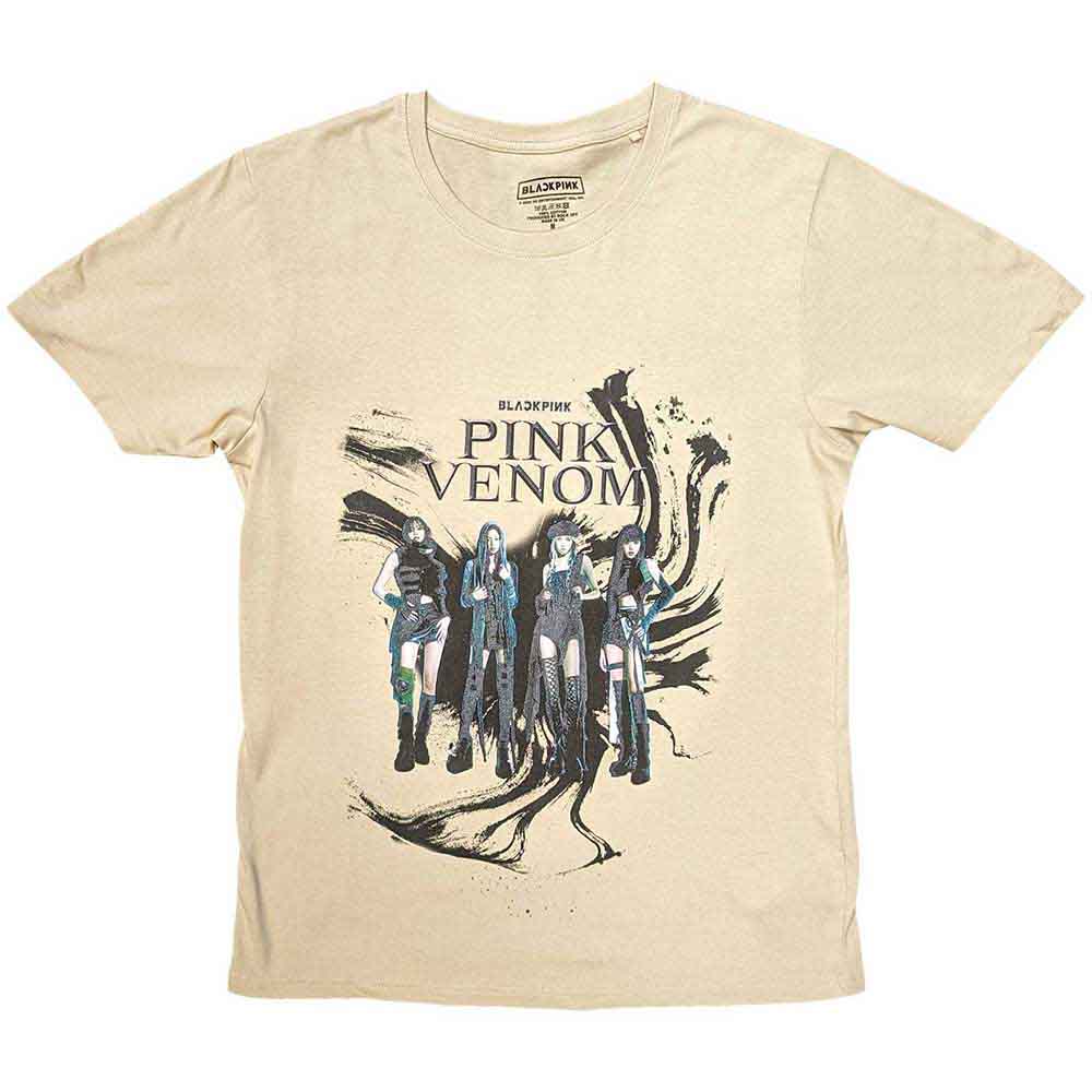 BLACKPINK | Pink Venom Oil Stroke - T-Shirt Neutral