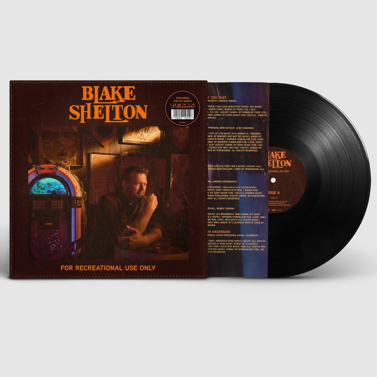 Blake Shelton | For Recreational Use Only [Lp] - Vinyl
