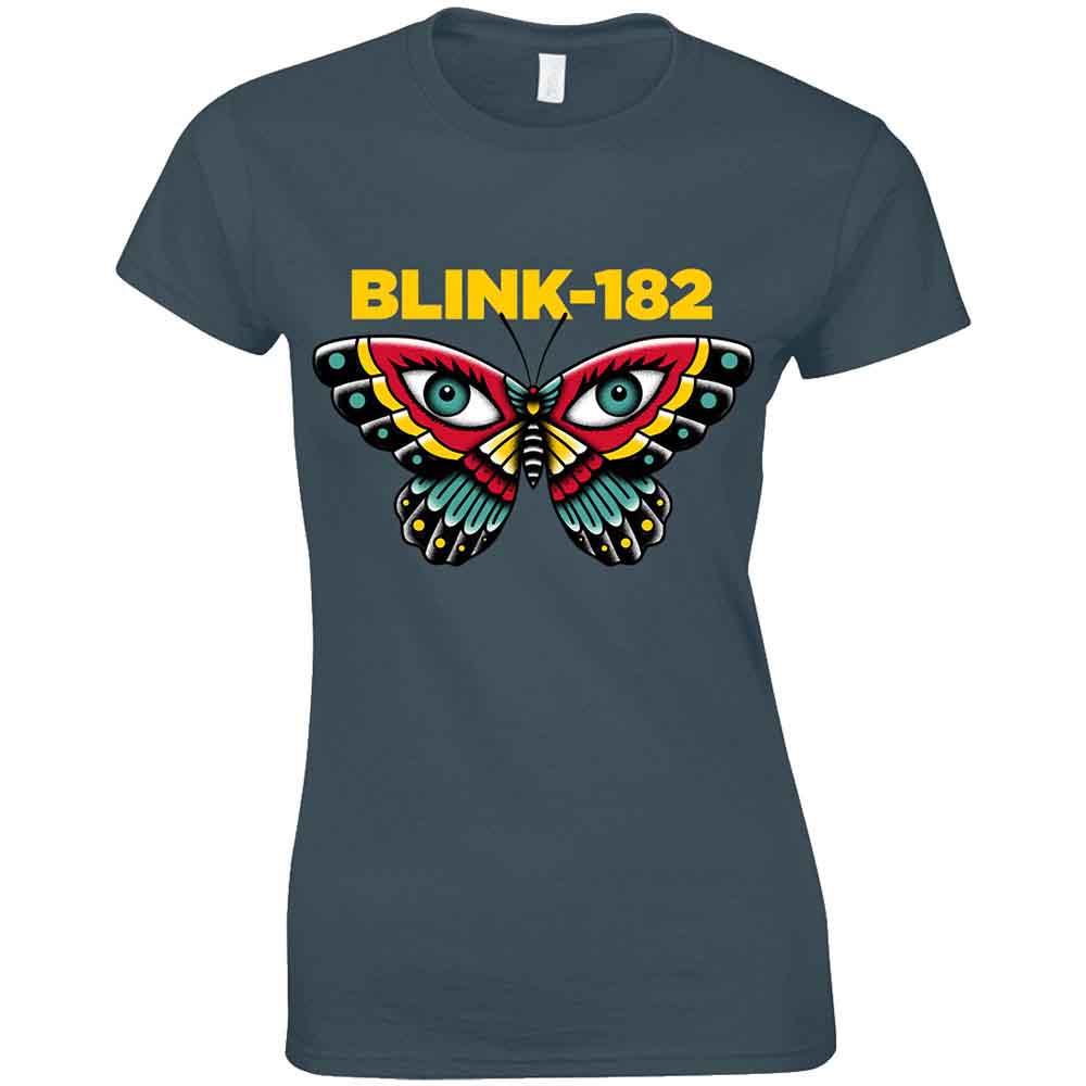 Blink-182 | Butterfly - T-Shirt Blue