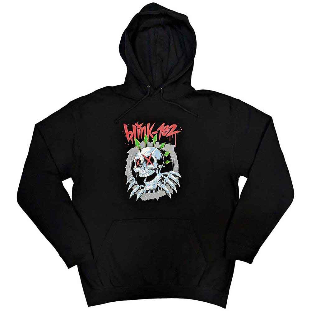 Blink-182 | Six Arrow Skull - Sweatshirt Black