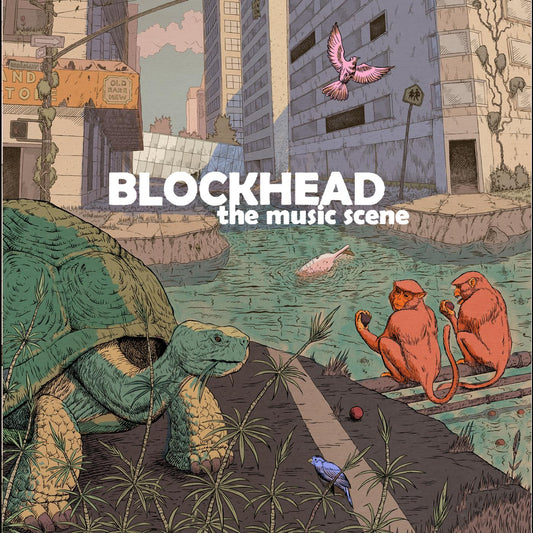 Blockhead | The Music Scene (OPAQUE TEAL VINYL) - Vinyl
