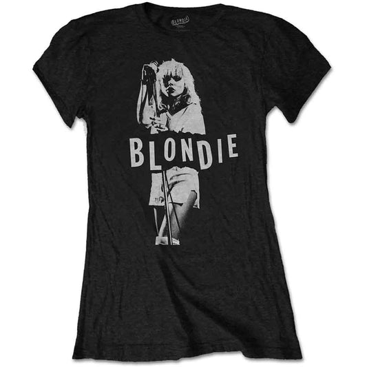 Blondie | Mic. Stand - T-Shirt Black