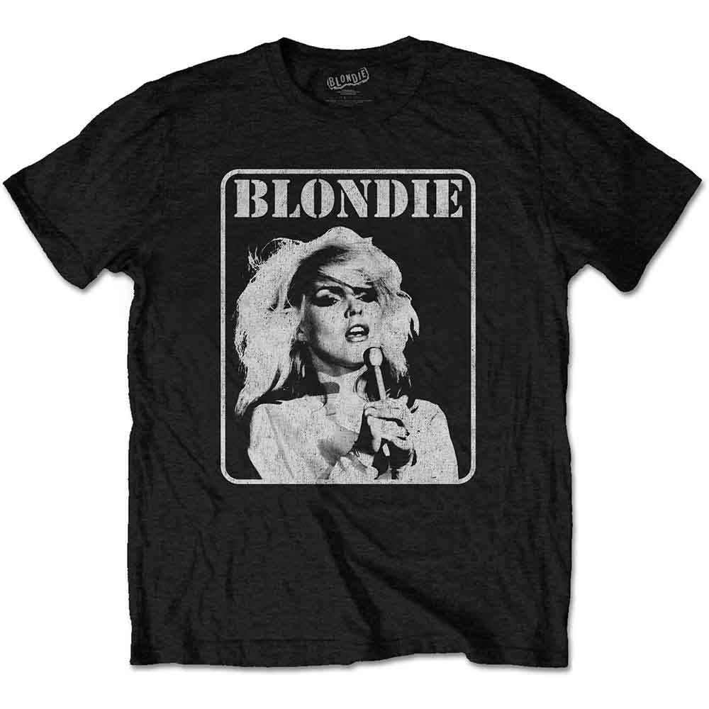 Blondie | Presente Poster - T-Shirt Black