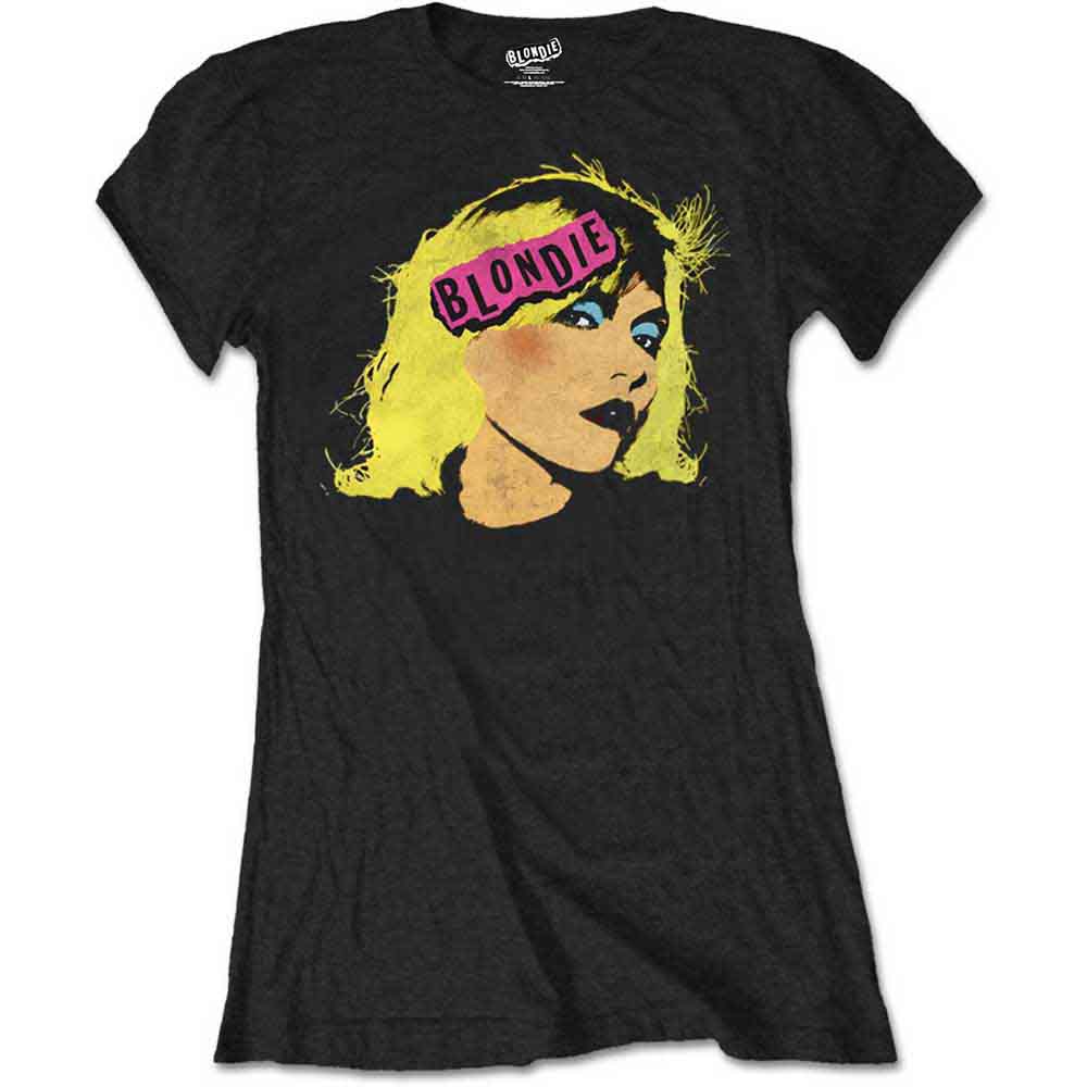 Blondie | Punk Logo - T-Shirt Black