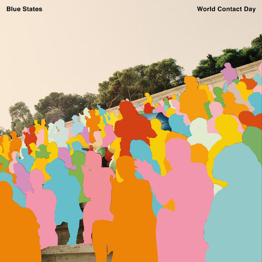 Blue States | World Contact Day (CREAM VINYL) - Vinyl
