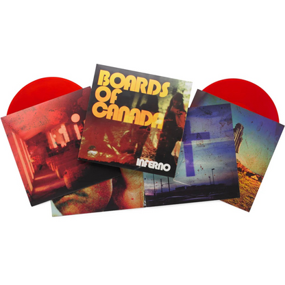 Boards of Canada | Inferno (Limited Edition, Indie Exclusive, Triple Gatefold Outer Sleeve, Deluxe Edition, Transparent Red Colored Vinyl) (2 Lp's) - Vinyl