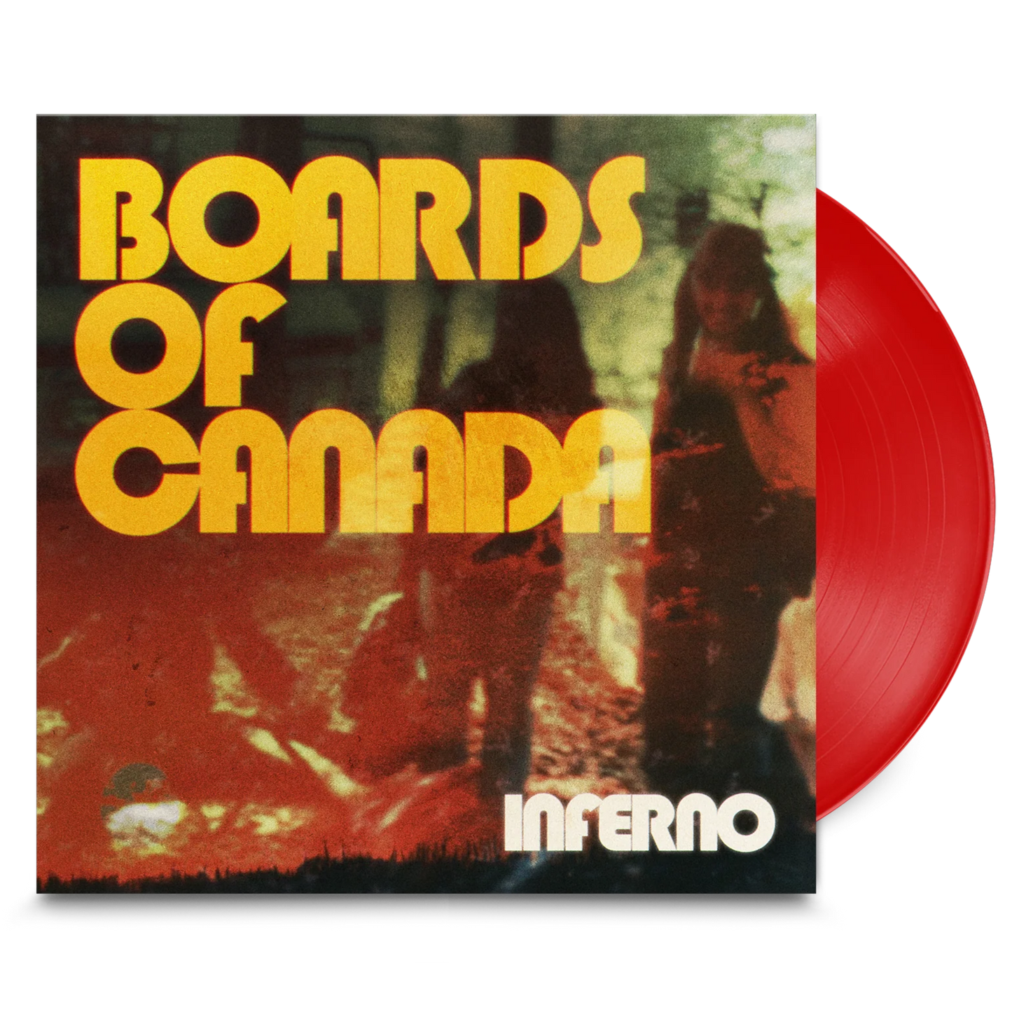 Boards of Canada | Inferno (Limited Edition, Indie Exclusive, Triple Gatefold Outer Sleeve, Deluxe Edition, Transparent Red Colored Vinyl) (2 Lp's) - Vinyl