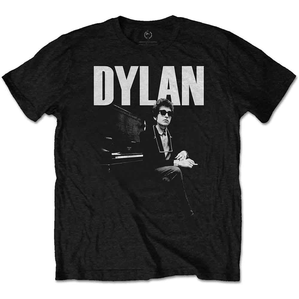 Bob Dylan | At Piano - T-Shirt Black