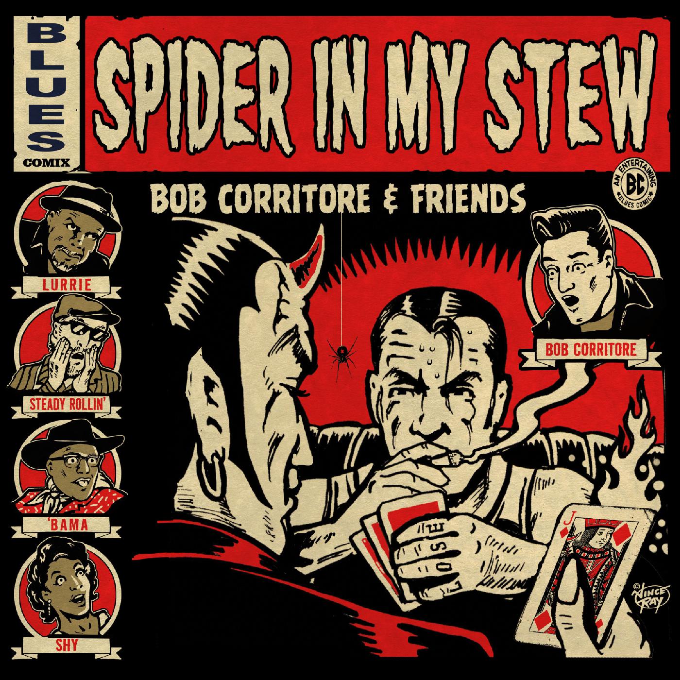Bob & Friends Corritore | Spider In My Stew - CD