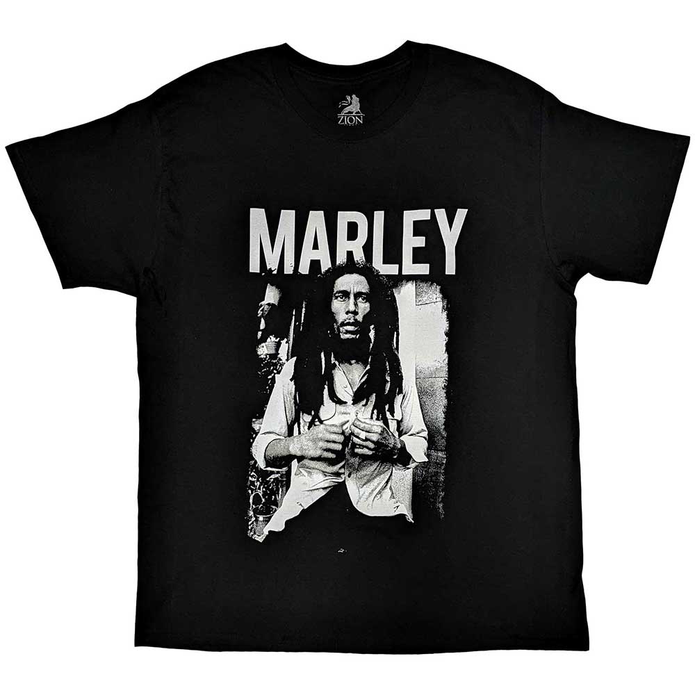 Bob Marley | Black & White - T-Shirt Black