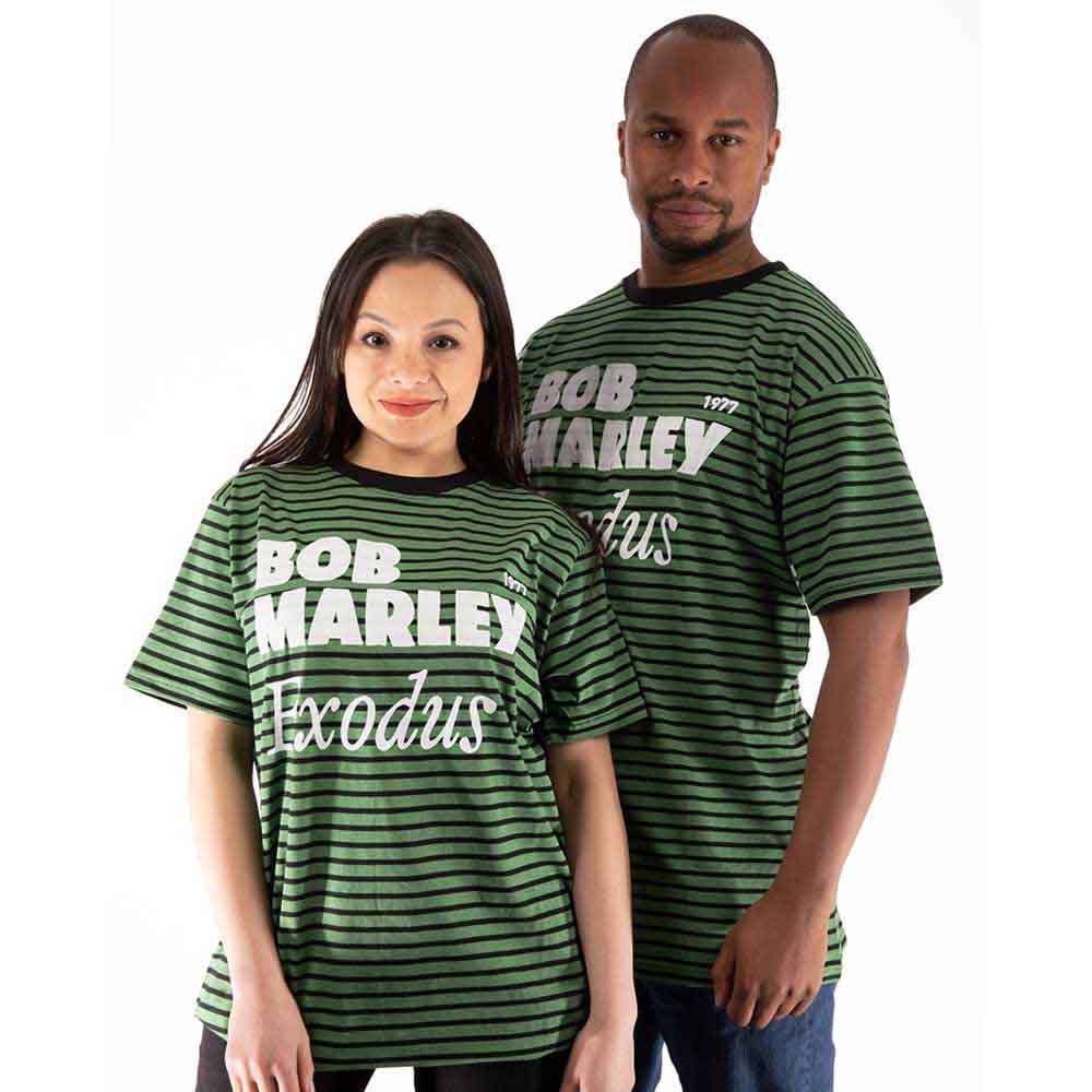 Bob Marley | Exodus - T-Shirt Black, Green