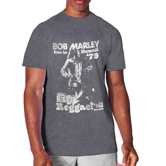 Bob Marley | Hawaii - T-Shirt Grey