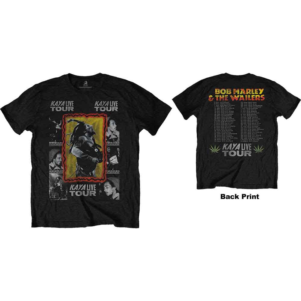 Bob Marley | Kaya Tour - T-Shirt Black