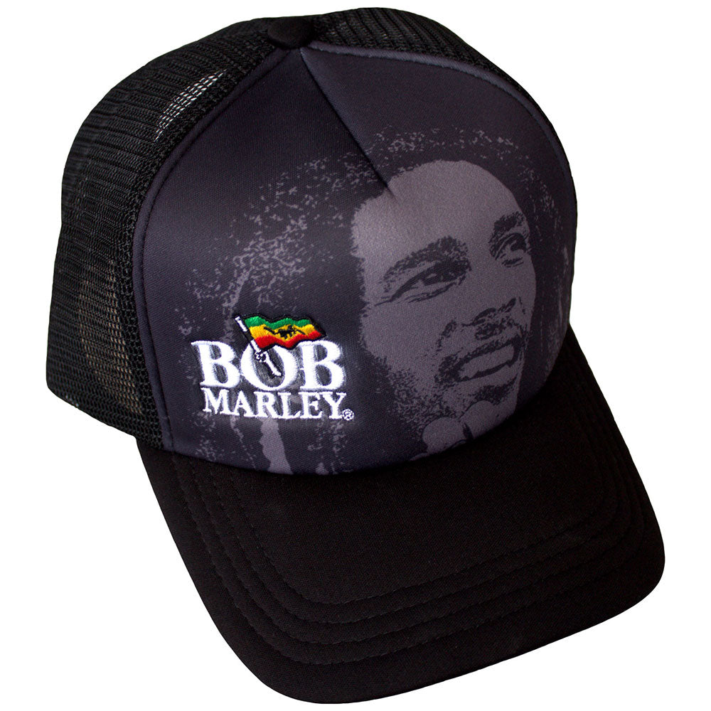 Bob Marley | Logo & Face - Black