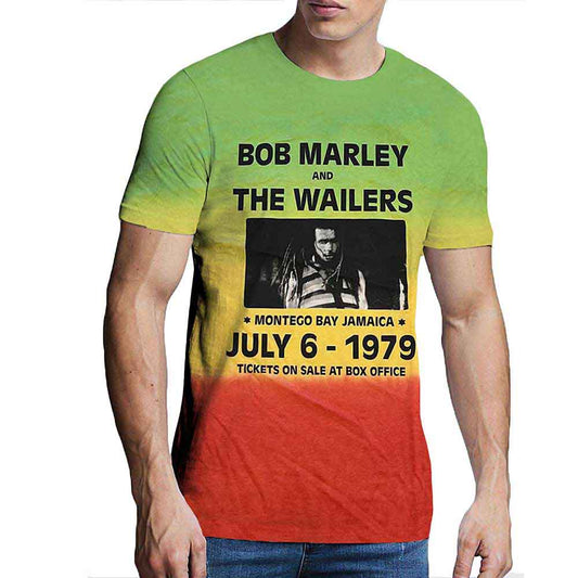 Bob Marley | Montego Bay - T-Shirt Green