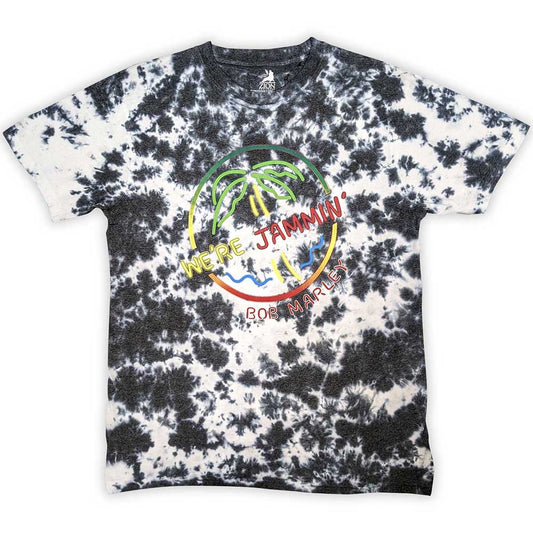 Bob Marley | Neon Sign - T-Shirt White