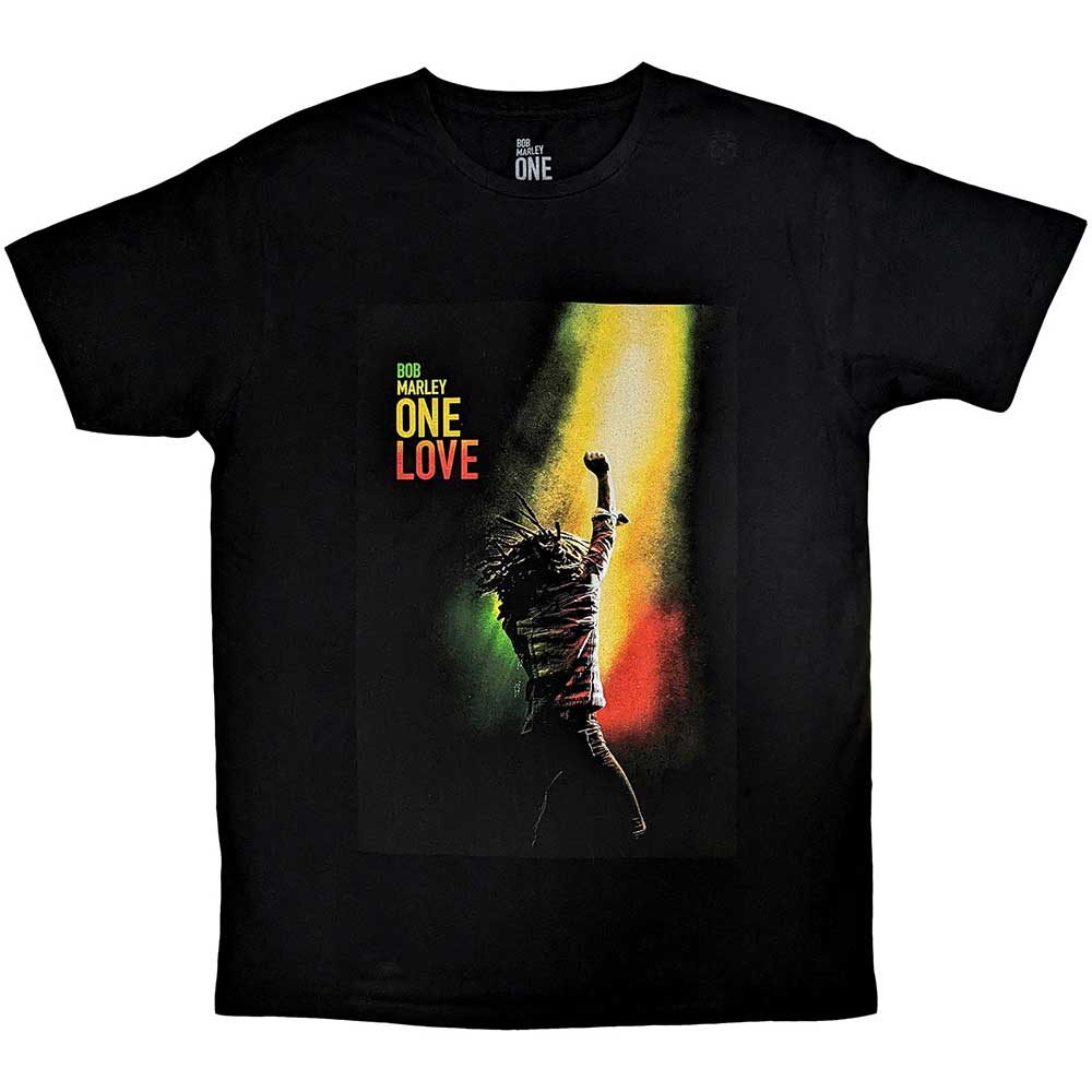 Bob Marley | One Love Movie Poster - T-Shirt Black