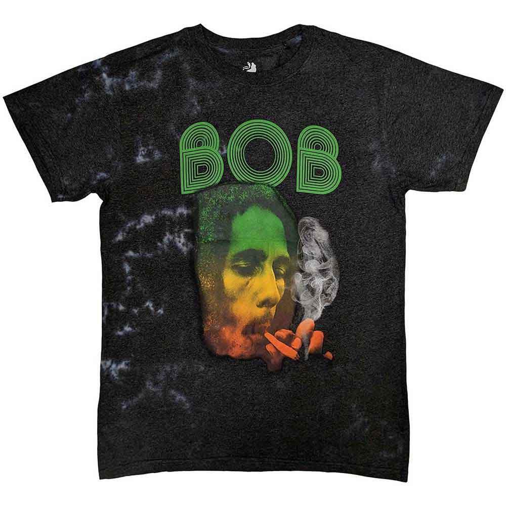 Bob Marley | Smoke Gradient - T-Shirt Grey