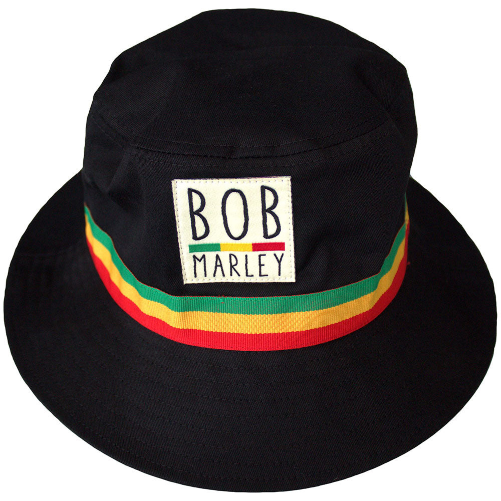 Bob Marley | Tricolor Stripes - Black
