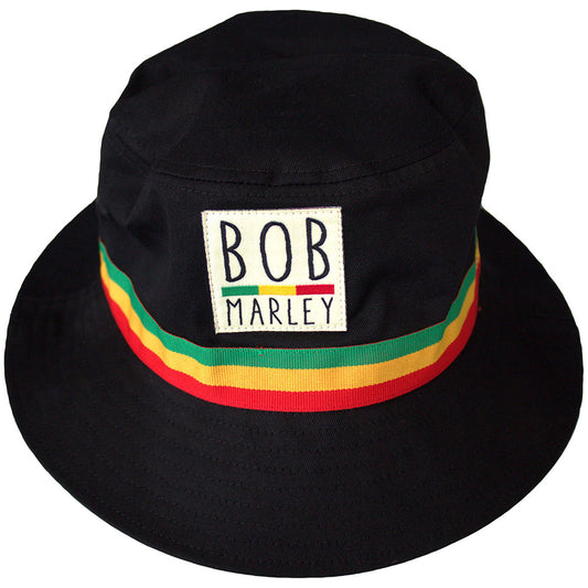 Bob Marley | Tricolor Stripes - Black
