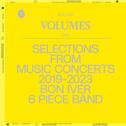 Bon Iver | Volumes: One Selections From Music Concerts 2019-2023 6 Piece Band - Vinyl