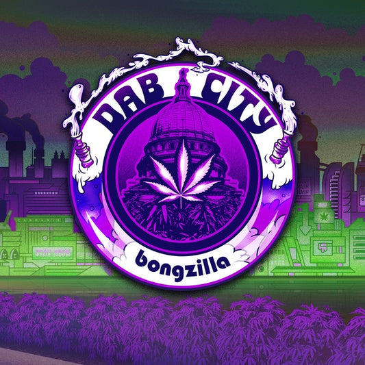 BONGZILLA | Dab City (White/Green/Purple Vinyl) - Vinyl