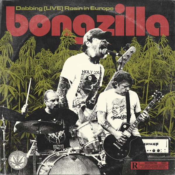 BONGZILLA | Dabbing (LIVE) Rosin in Europe (Red Vinyl) - Vinyl
