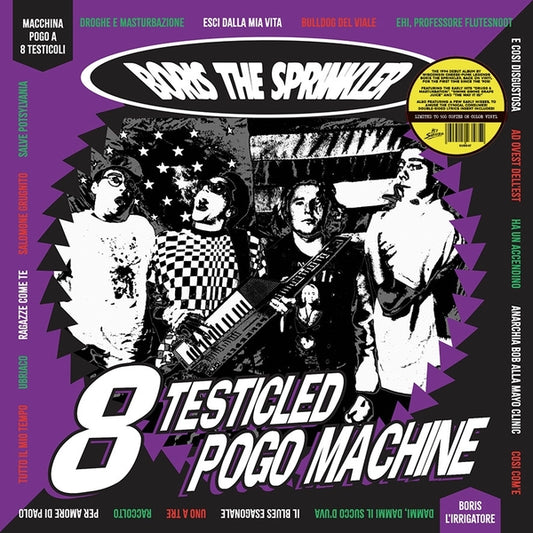 BORIS THE SPRINKLER | 8 Testicled Pogo Machine (Color Vinyl) - Vinyl