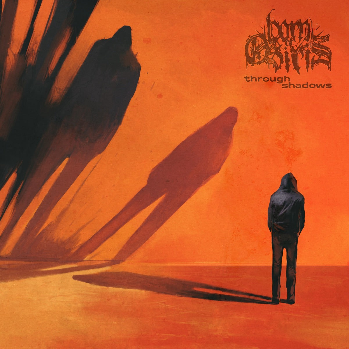 Born Of Osiris | Through Shadows [Black Ice/Blue Cloudy Vinyl] (Limited Indie Exclusive) - Vinyl