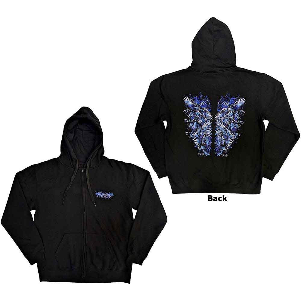 Bring Me The Horizon | Blue Crow Wings - Sweatshirt Black