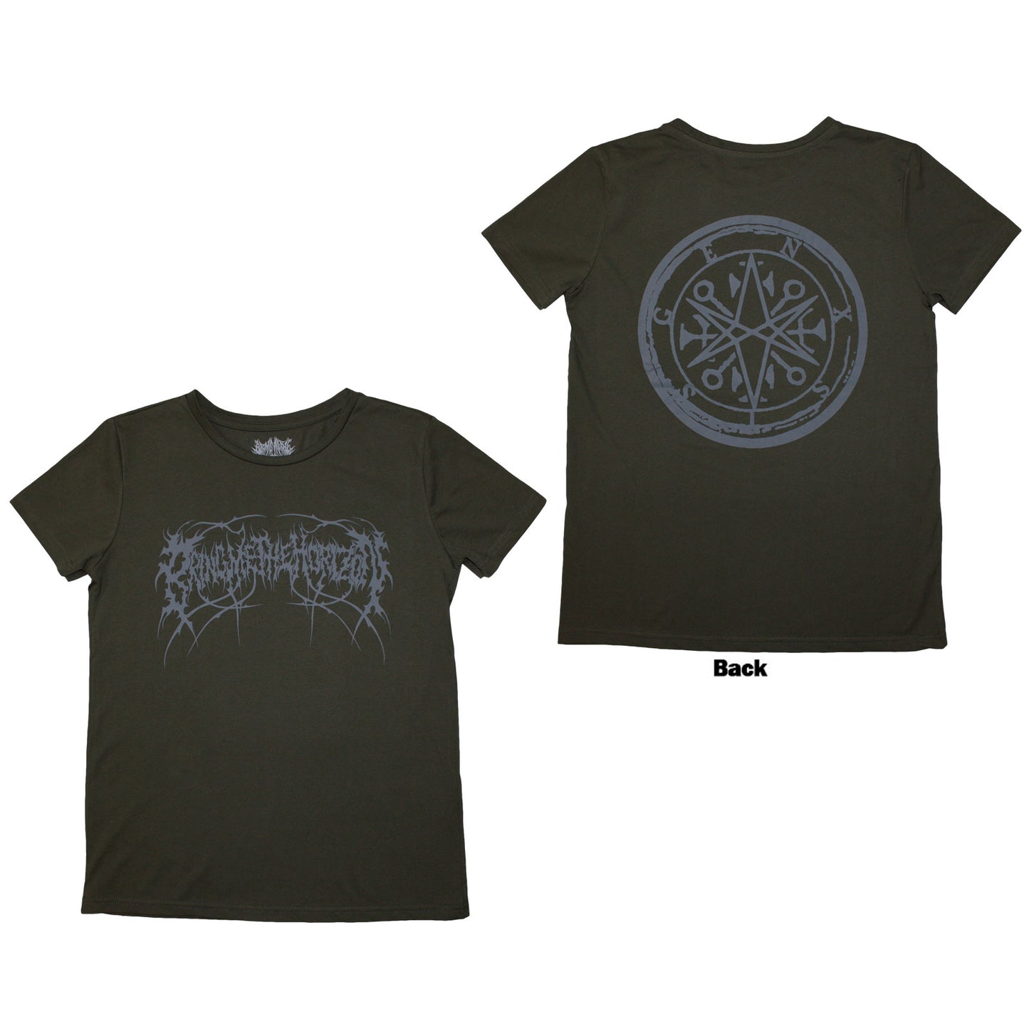 Bring Me The Horizon | Metal Logo Genxsis - Green