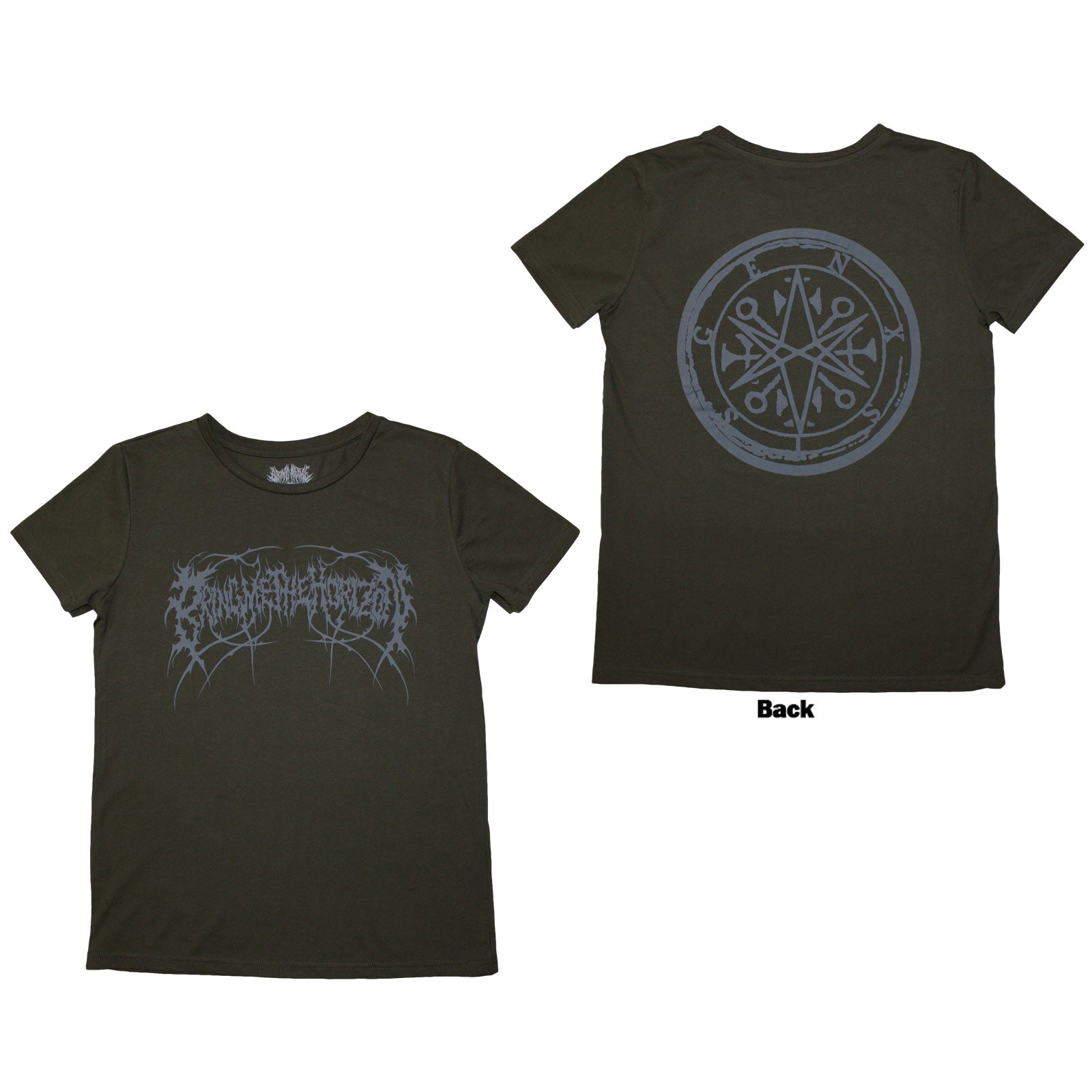 Bring Me The Horizon | Metal Logo Genxsis - Green