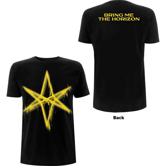 Bring Me The Horizon | Spray Hex - T-Shirt Black