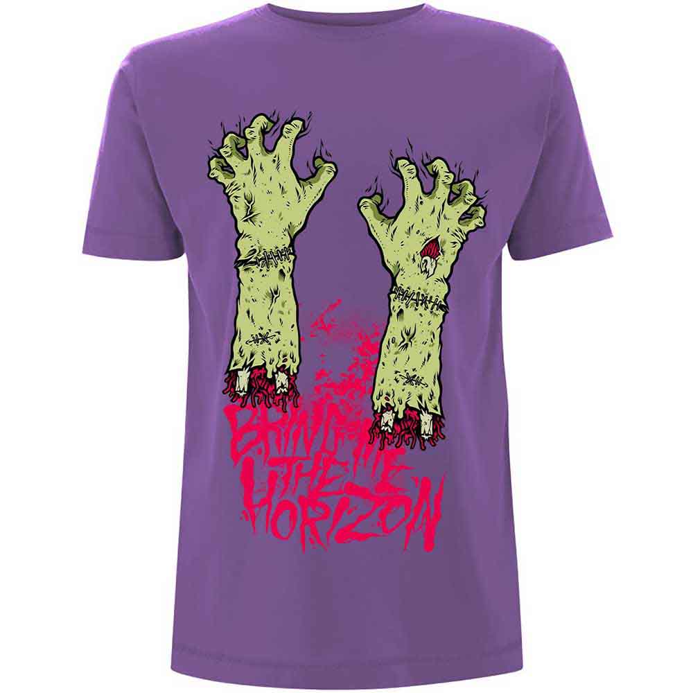 Bring Me The Horizon | Zombie Hands - T-Shirt Purple