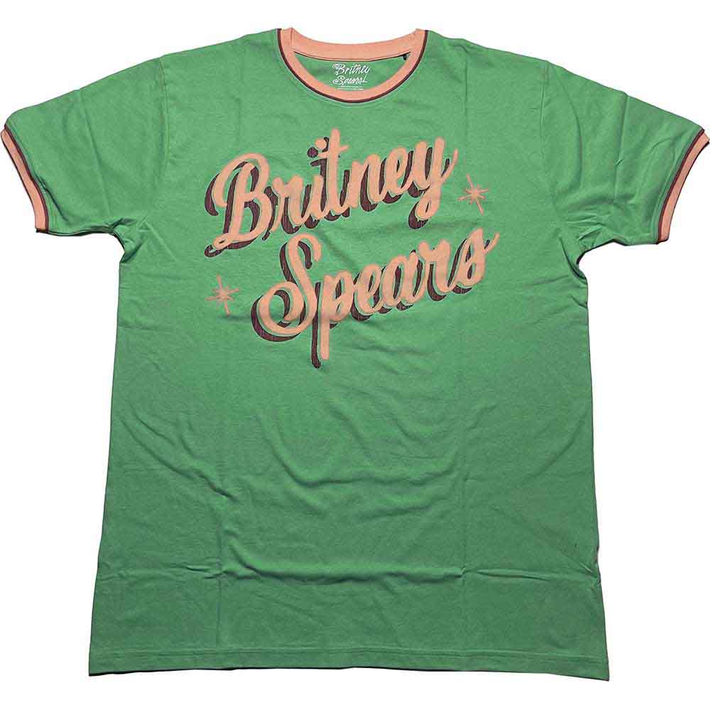 Britney Spears | Retro Text - Green
