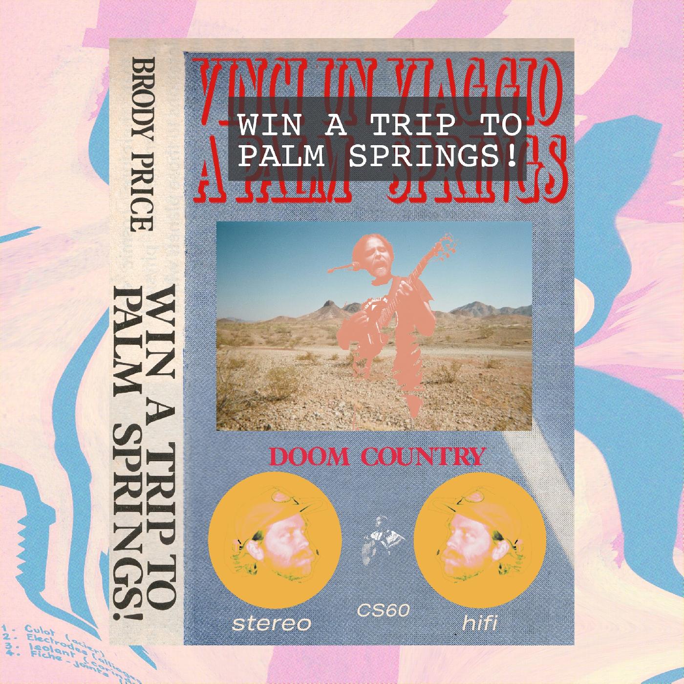Brody Price | Win A Trip To Palm Springs! - Vinyl